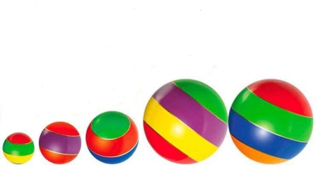 Купить Мячи резиновые (комплект из 5 мячей различного диаметра) в Кораблине 