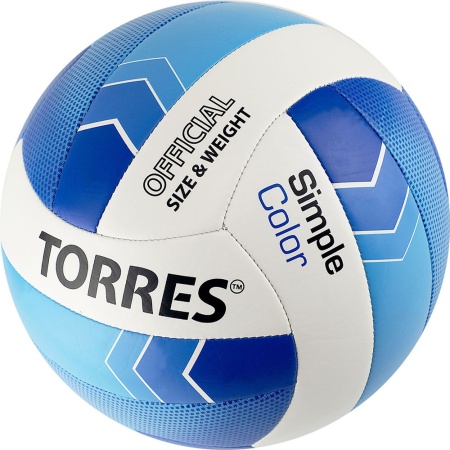 Купить Мяч волейбольный Torres Simple Color любительский р.5 в Кораблине 